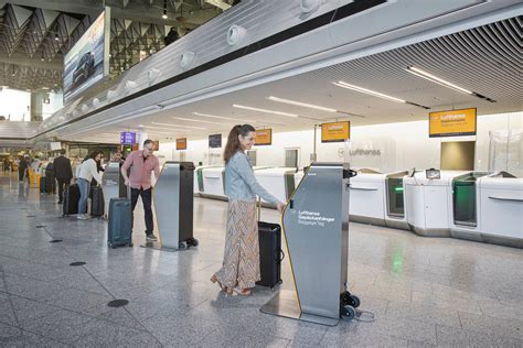 airport luggage drop off.